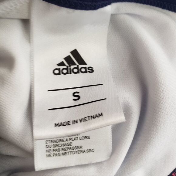 Adidas Bikini Top Triangle Blue and Pink Striped - Picture 6 of 10